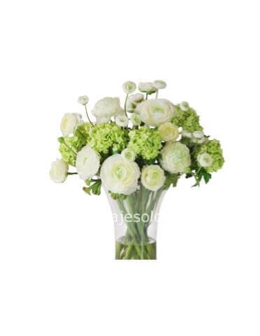 Bouquet di fiori prevalenza bianchi “classico”