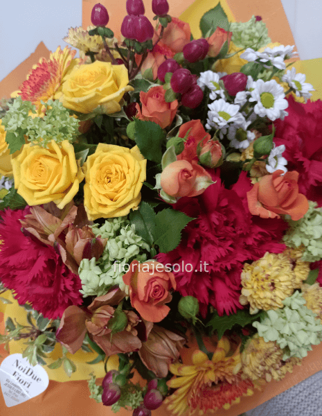 Mazzo di fiori misti stagionali