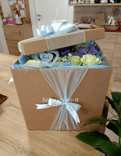 Flower box deluxe cm. 30 x 30