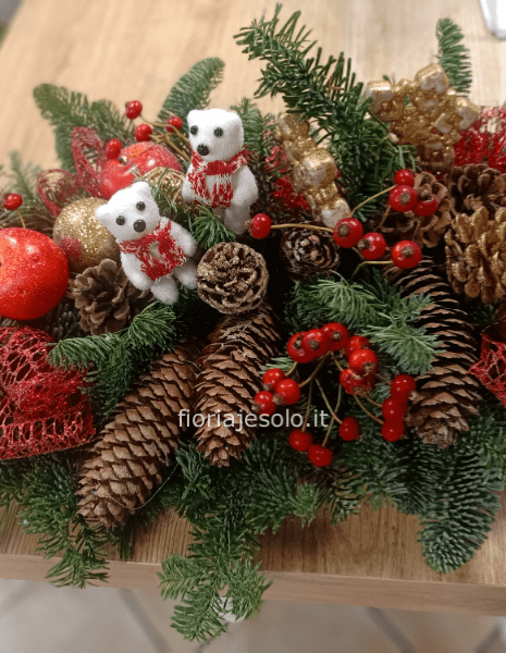 Centrotavola/ decorazione caminetto/balcone