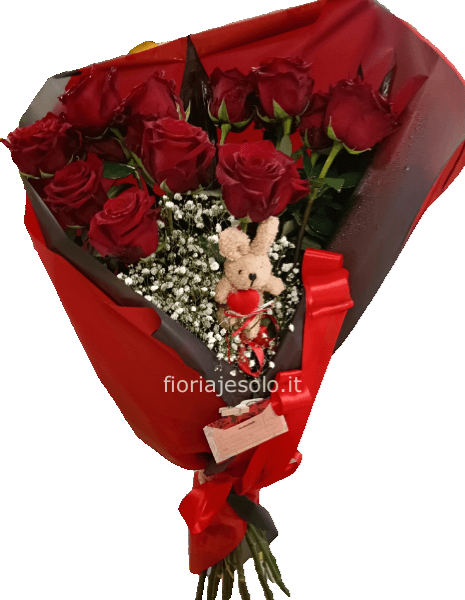 Rose rosse Explorer cm 80